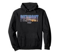 Préfecture du Piémont Italie Ville Piémont Vintage Italie Sweat à Capuche