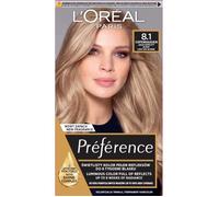 Préférence L'Oréal Paris Coloration Permanente 8.1 Copenhaguen Blond Clair Cendré