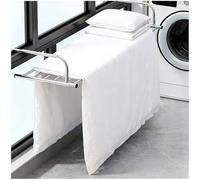 Preferspace Étendoir de radiateur Extensible, Espace de séchage avec 6 Barres, Bras réglables, séchoir intérieur Pliable avec Clip de Chaussette Pratique for Un Rangement Facile(78~140cm/30.7~55.1in)