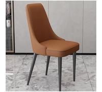 Preferspace Lot de 2 chaises de Salle à Manger rembourrées avec Coussins épais et Dossier Ergonomique, Pieds en métal, chaises de Cuisine pour Usage Domestique