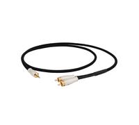 Preffair Câble Audio Adapté à un ou Deux Amplificateurs : Câble Audio Plaqué Or 3,5 mm Vers RCA Vers Double Amplificateur Lotus