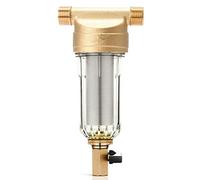 Préfiltre à eau, Filtre à Eau à Sédiments Spin Down, Filtre à Eau Robinet Réutilisable pour Filtre à Sédiment Spin-Down pour Tuyau d'eau de Puits Filtre à Sédiments(3/4" External Thread)