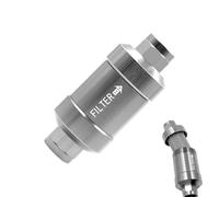 Préfiltre à huile - Adaptateur de 60 mm en d'aluminium, tamis en métal nettoyable | Composant de rechange avec une grande durabilité pour l'entretien de routine en laboratoire, à la