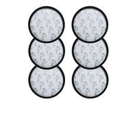 Préfiltre Compatible Avec Rowenta, Silence Force Et Cyclonic, Série 4A, RO7611, RO7634, RO4825EA, TW7621, TW7647 Et ZR903701. Remplacement Longue Durée.(6pcs)