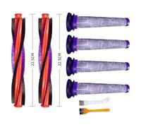 Préfiltre For Brosse Principale, Compatible Avec Dyson, V6 Animal / DC59 / DC62 / SV03 / SV073, Rouleau 185 Mm 225 Mm, Pièce De Rechange(Set A)