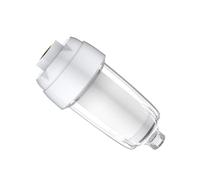 Préfiltre pour Eau Domestique, Filtre Avant Machine à Laver | Conception Anti-débordement, Démontage Simple, Prolonge la Durée de Vie des Appareils, Blanc PC et Coton Pp