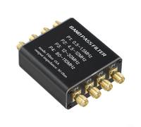 Préfiltre radio avec 4PASS filtres BPF 06A 1Hz 300MHz 50 Ohm pour prise SMA pour radio malachite