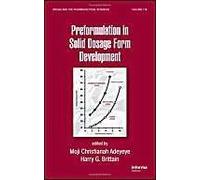 Preformulation In Solid Dosage Form Development