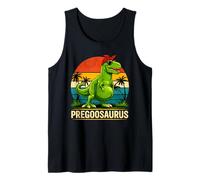 Pregasaurus Dinosaur Lover Annonce de bébé Enceinte Débardeur