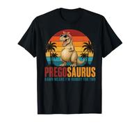 Preggosaurus Rawr Means I'm Hungry for Two Funny Pregnancy T-Shirt