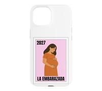 Pregnancy Announcement Design 2027 - La Embarazada Coque pour iPhone 15
