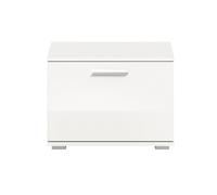 Prego banc 1 claquement de porte brillant blanc,blanc.