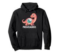 Pregosaurus, Pregnant Dinosaur, Baby Pregnancy Announcement Sweat à Capuche