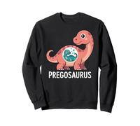 Pregosaurus, Pregnant Dinosaur, Baby Pregnancy Announcement Sweatshirt