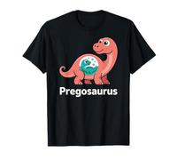 Pregosaurus, Pregnant Dinosaur, Baby Pregnancy Announcement T-Shirt