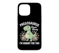 Pregosaurus Rawr Means I'm Hungry for Two Coque pour iPhone 13 Pro Max