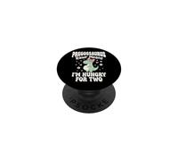 Pregosaurus Rawr Means I'm Hungry for Two PopSockets PopGrip Adhésif