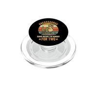 Pregosaurus Rawr Means I'm Hungry for Two PopSockets PopGrip pour MagSafe