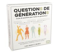 Preguntas Generacionales - 2000 preguntas y 100 divertidos retos - Juego de mesa - a partir de 8 años