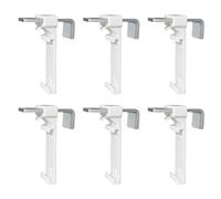 Préhenseur de 6 pièces pour la préhension des Volets roulants Fixes, des Volets roulants Doubles sans Serrage par perçage et collés, des fenêtres Fixes en PVC.