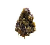 PREHNITE + EPIDOTE en provenance de MALI, Bendougou village - Pierre Naturelle de Guérison et de Protection 331.0 ct - Certificat d'Authenticité