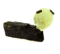 PREHNITE + EPIDOTE + STILBITE en provenance du MALI, Diamonkara, Bendougou village - Pierre Naturelle avec Propriétés de Guérison et Équilibre Émotionnel 701.0 ct - Certificat d'Authenticité Inclus 70