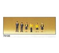 PREISER 1/160 ÈME - PR79100 - MODÉLISME FERROVIAIRE - PERSONNEL DU TRAIN EUROSTAR G