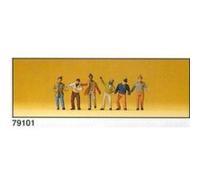 PREISER 1/160 ÈME - PR79101 - MODÉLISME FERROVIAIRE - OUVRIERS G