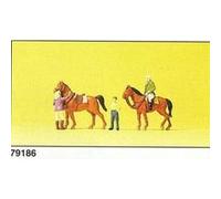 PREISER 1/160 ÈME - PR79186 - MODÉLISME FERROVIAIRE - A L'ECOLE D'EQUITATION G