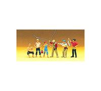 Preiser Modélisme ferroviaire PR10077 – 1/87 ème Pécheurs à la Ligne