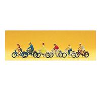 Preiser 1/87 ème - PR10091 - Modélisme Ferroviaire - Cyclistes