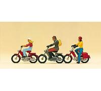 Preiser 1/87 Ème - PR10125 - Modélisme Ferroviaire - Motocyclistes