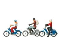 Preiser 1/87 Ème - PR10125 - Modélisme Ferroviaire - Motocyclistes