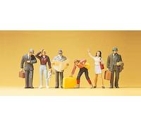 Preiser 1/87 Ème - PR10379 - Modélisme Ferroviaire - Passagers sur le Quai