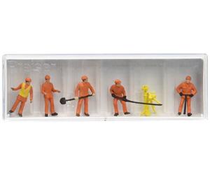Preiser 1/87 Ème - PR14035 - Modélisme Ferroviaire - Ouvriers au Travail