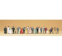 Preiser 1/87 Ème - PR14415 - Modélisme Ferroviaire - Réunion de Mariage - 21 Figurines