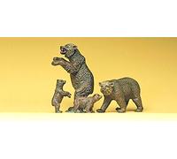 Preiser 1/87 Ème - PR20386 - Modélisme Ferroviaire - Ours Bruns