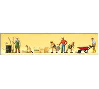 PREISER 10046 Échelle Ho Agriculteurs (Il Set Inclus 6 Figurine ) Avec
