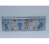 Preiser 10105 6 Figurines Travailleurs Industriels 1:87 H0 NEUF Dans OVP