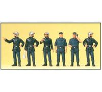 PREISER 10232 Échelle HO Pompiers Français (Le Set Comprend 6 Pièces)