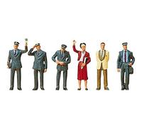 Preiser 10237 Personnel De Train DB Vers 1990 Paquet De Figurines HO NEUF