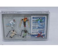 Preiser 10313 Équipe de Ski Alpin Skieurs Hiver Figurines 1:87 H0 Neuf Dans Ovp