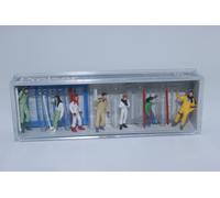 Preiser 10316 Amateurs de Sports D'Hiver 7 Figurines la Main 1:87 H0 Neuf ' Ovp