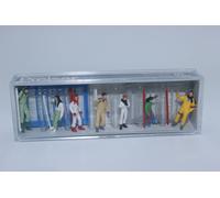 Preiser 10316 Amateurs de Sports D'Hiver 7 Figurines la Main 1:87 H0 Neuf ' Ovp