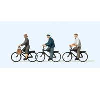 Preiser 10333 Ensemble De Figurines Cyclistes HO NEUF