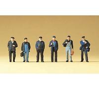 Preiser 10350 Debout Industriel Travailleurs/Dockers (6) Chiffres Oo / Ho- Pod