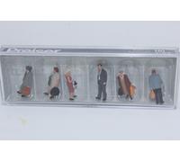 Preiser 10403 Voyageurs 6 Figurines Pour Diorama 1:87 H0 Neuf OVP