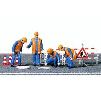 PREISER HO PERSONNAGES PERSONNEL DE TRIAGE 14105 TRAIN ELECTRIQUE BOITE