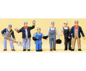 Preiser 10453 - Personnages pour train de marchandises - HO (1:87)