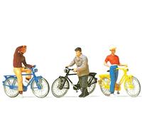 Preiser 10515 Pack De Figurines De Cyclistes Assis, Neuf, HO